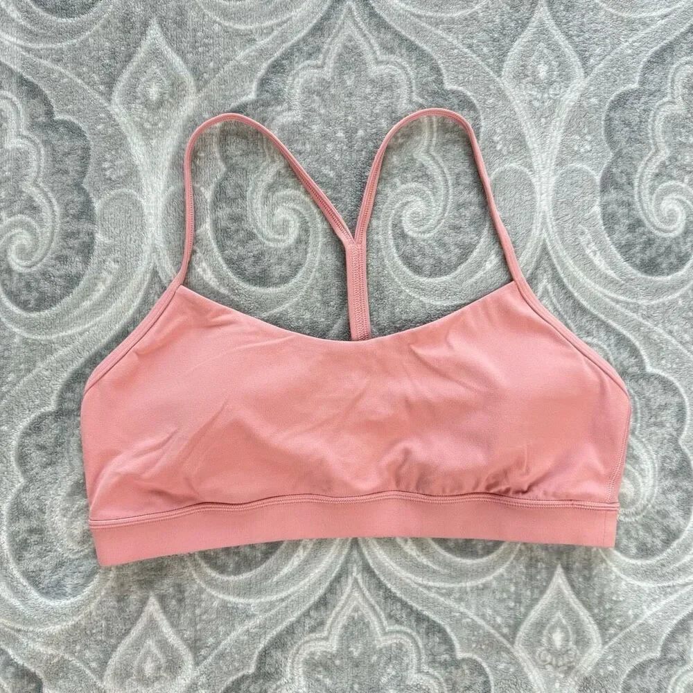 Womens Lululemon Flow Y Bra Nulu *Light Support